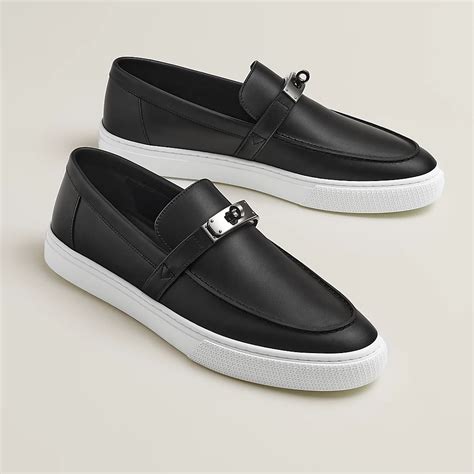 hermes day sneakers white|Hermes slip on sneakers.